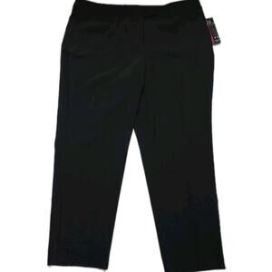 New Investments 22W Women's Straight Leg Pants Park Ave Fit Secret Support